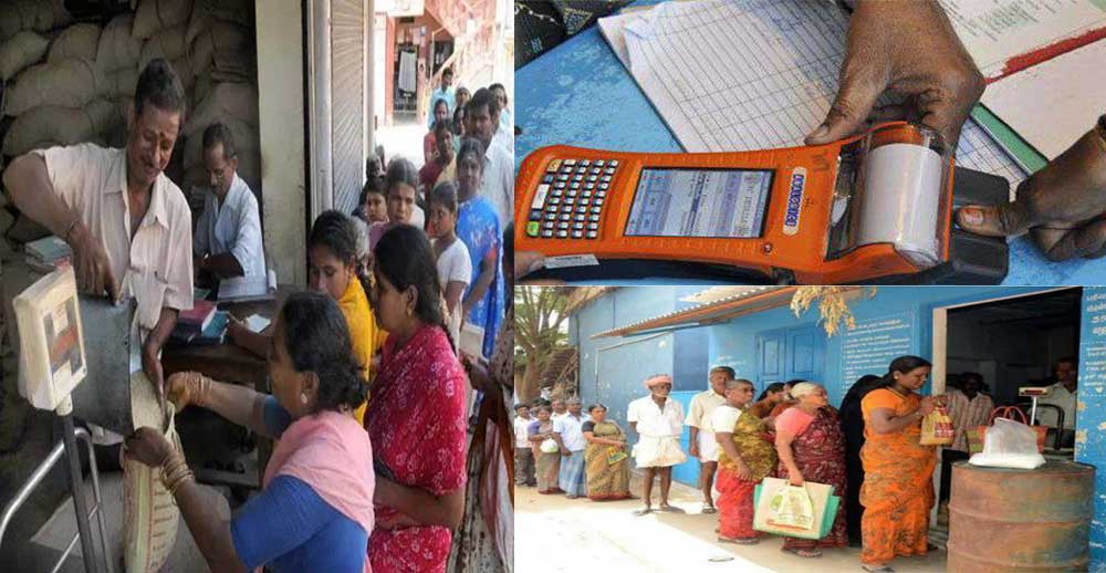 Banking services in the ration shops in the state,