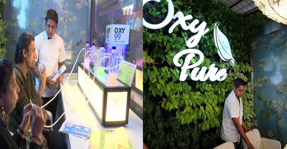 Opened an oxygen bar in Delhi, Rs 299 for 15 minutes to breathe