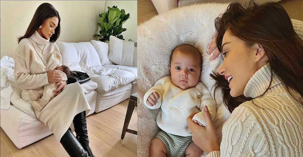 Amy Jackson shares her new pic with her son