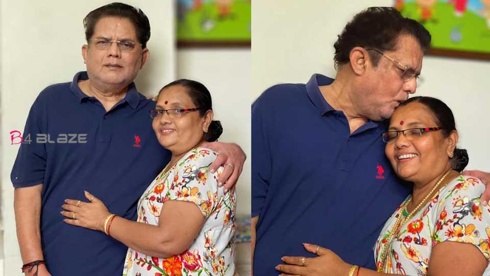 Jagathy Sreekumar new photo with wife